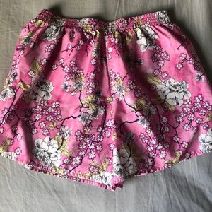 Cute floral summer shorts